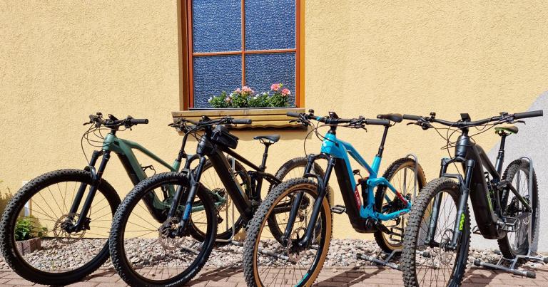 Unsere E-Bikes zum Ausleihen